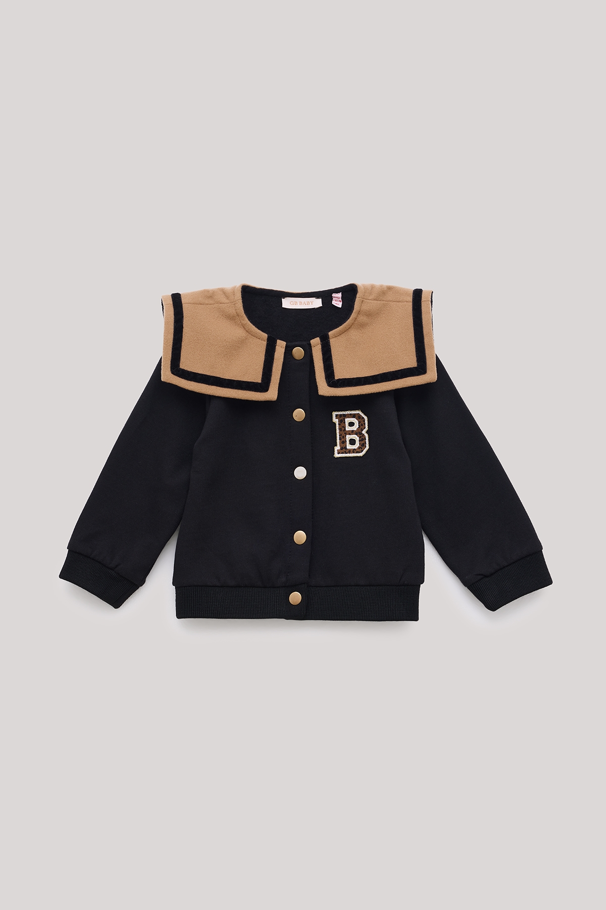 Kız Bebek Siyah Sweatshirt