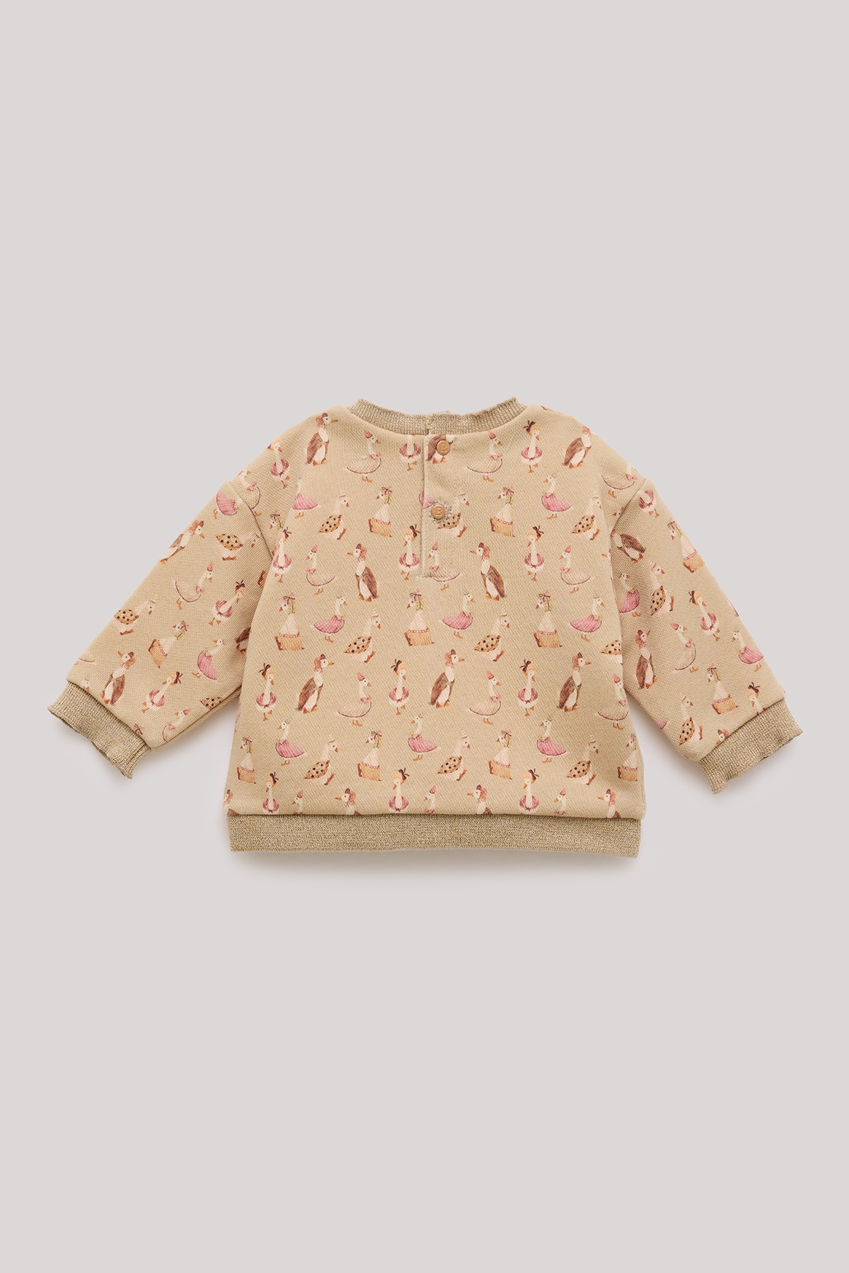 Kız Bebek Desenli Sweatshirt