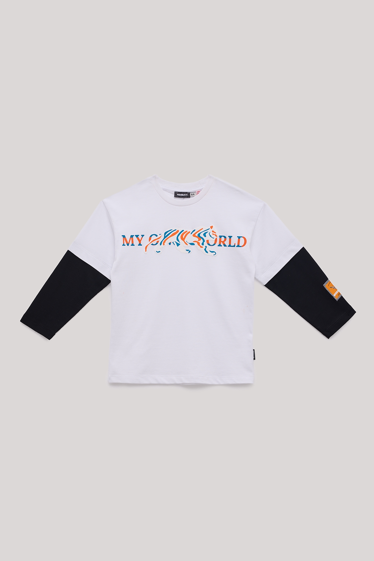 Erkek Çocuk Beyaz T-Shirt 