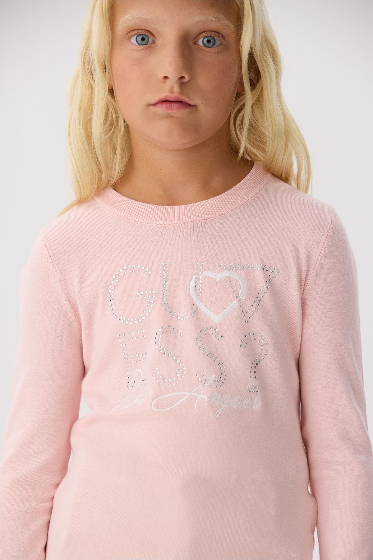 Kız Çocuk Pembe Sweatshirt