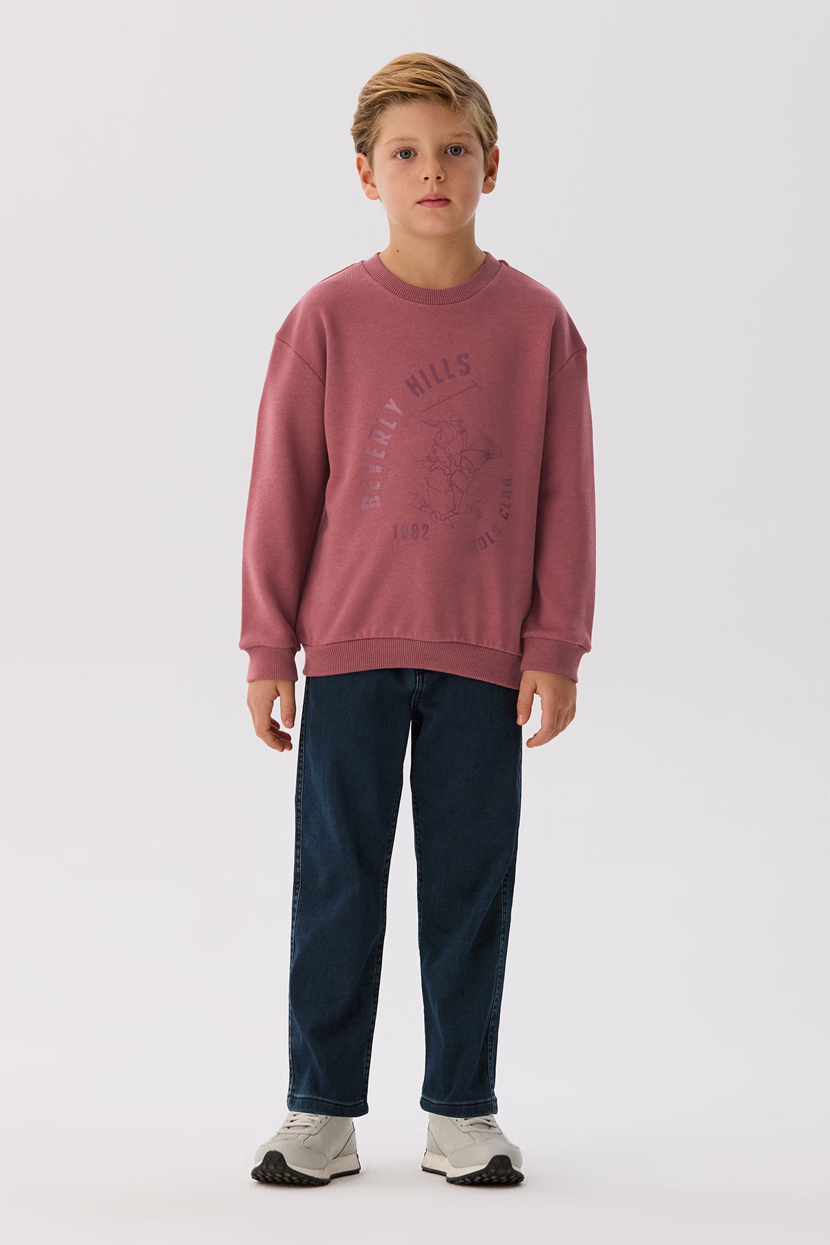 Erkek Çocuk Bordo Sweatshirt