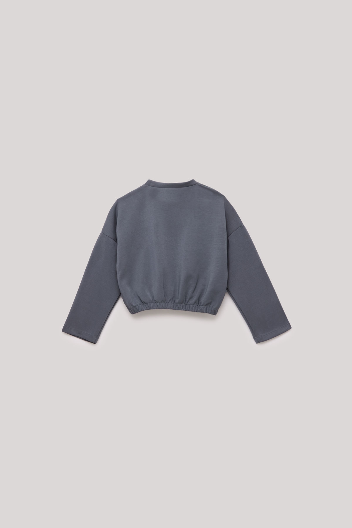 Kız Çocuk Gri Sweatshirt