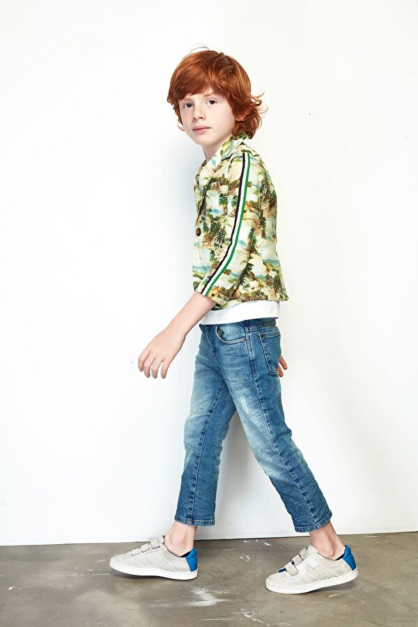 Resim Erkek Çocuk Jean Pantolon