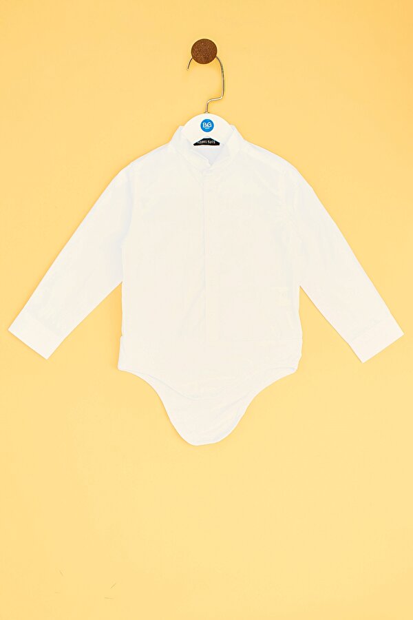 Resim Erkek Bebek Beyaz Gömlek