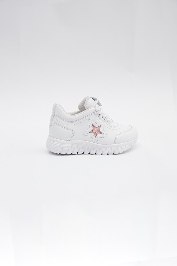 Resim Kız Bebek Beyaz Sneakers