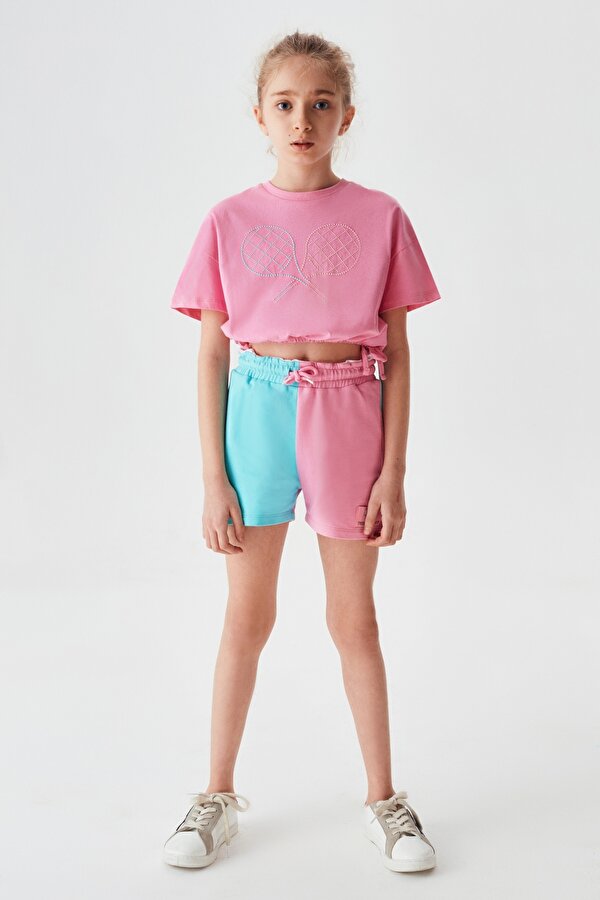 Resim Kız Çocuk Pembe T-Shirt