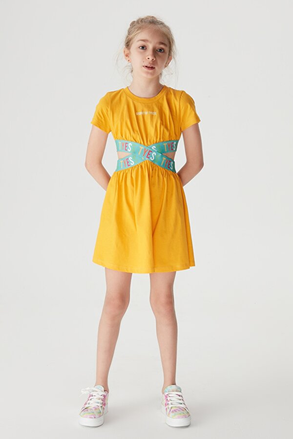 Resim Kız Çocuk Sarı Elbise