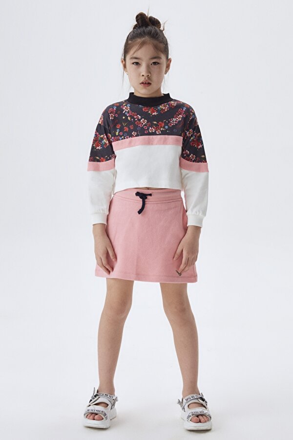 Resim Kız Çocuk Renkli Sweatshirt