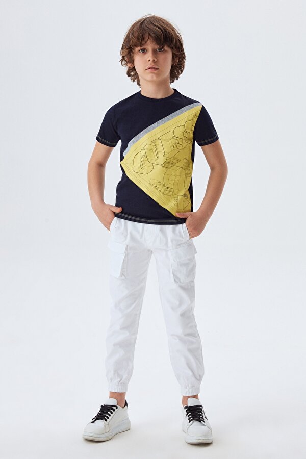 Resim Erkek Çocuk Lacivert T-Shirt