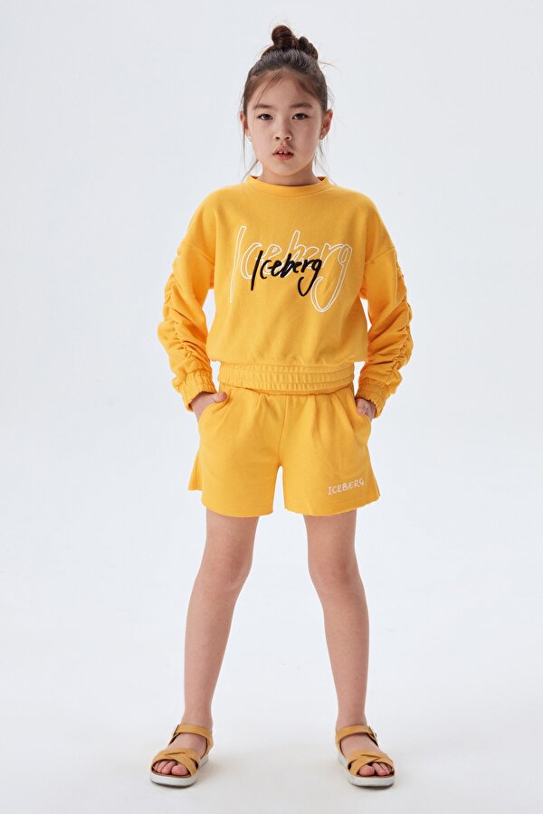 Resim Kız Çocuk Sarı Sweatshirt