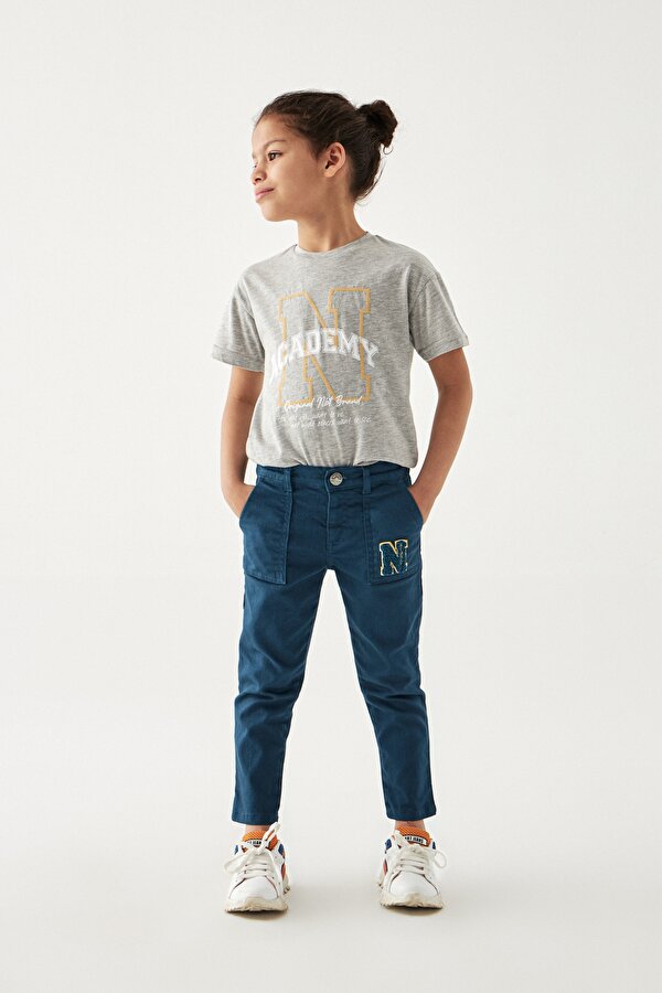 Resim Erkek Çocuk Petrol Pantolon