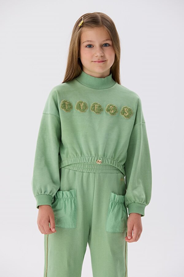 kiz-cocuk-yesil-sweatshirt-23508